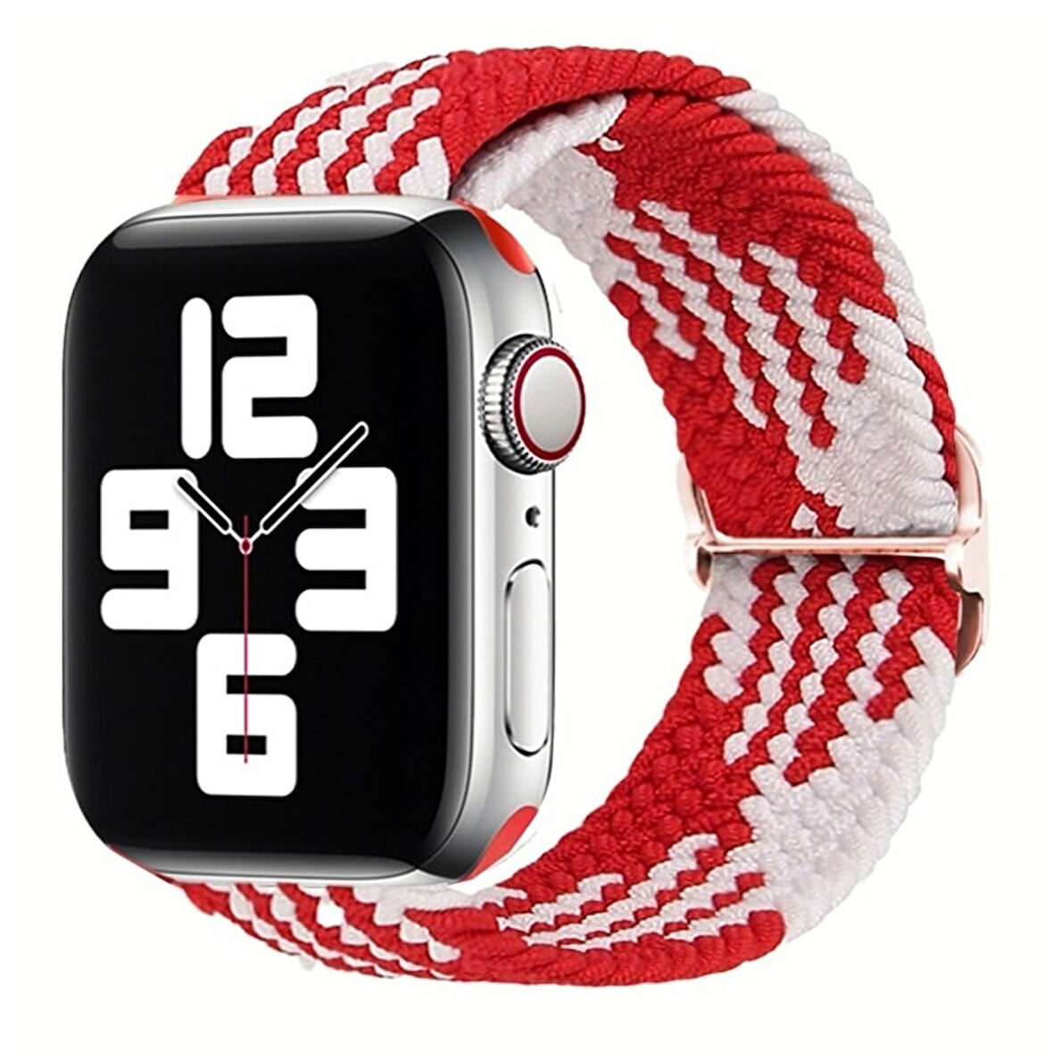 Apple Watch 42/44/45/46/49mm Kordon Örgü Tokalı Kordon 2/3/4/5/6/se/7/8/9/10/ultra