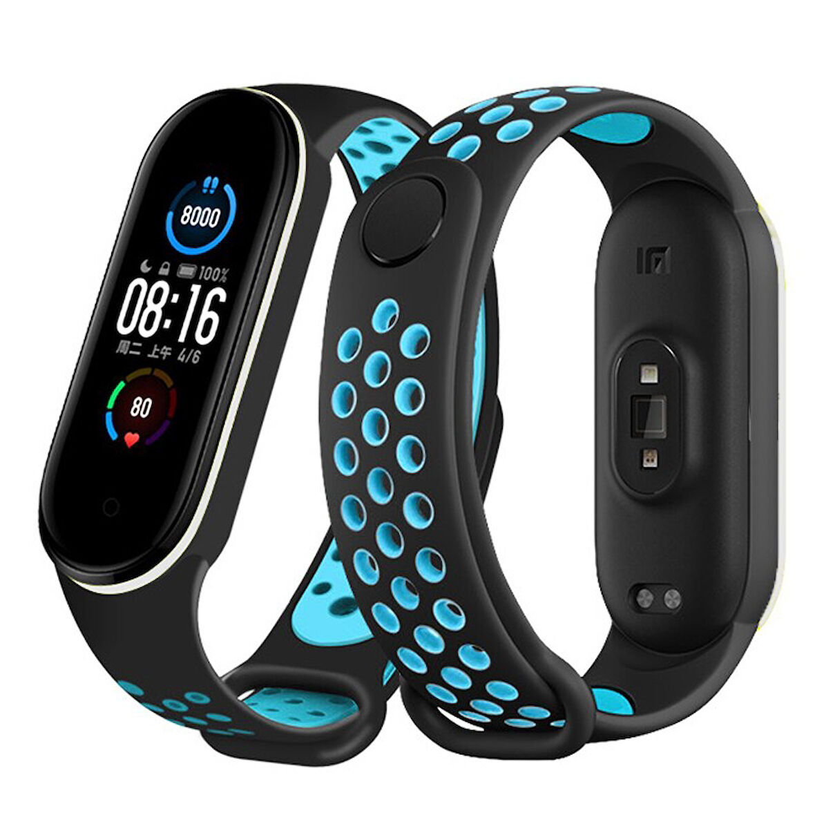 Xiaomi Mi Band 5 / 6 Kordon Delikli Spor Kordon
