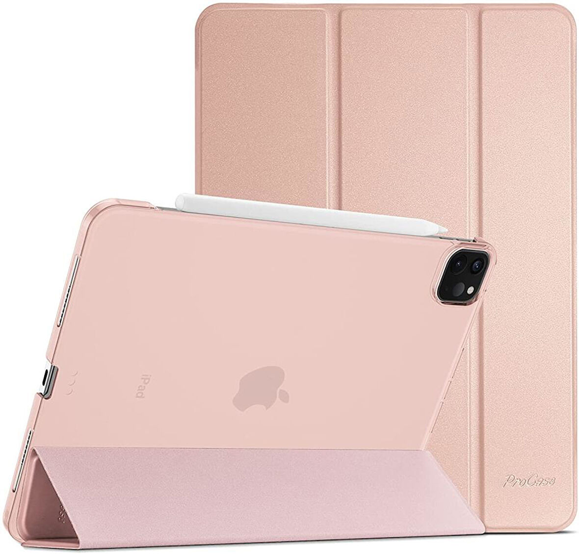 Apple iPad Pro 11 4. Nesil M2 Kılıf PU Deri Smart Standlı Case A2435 A2759 A2761 A2762
