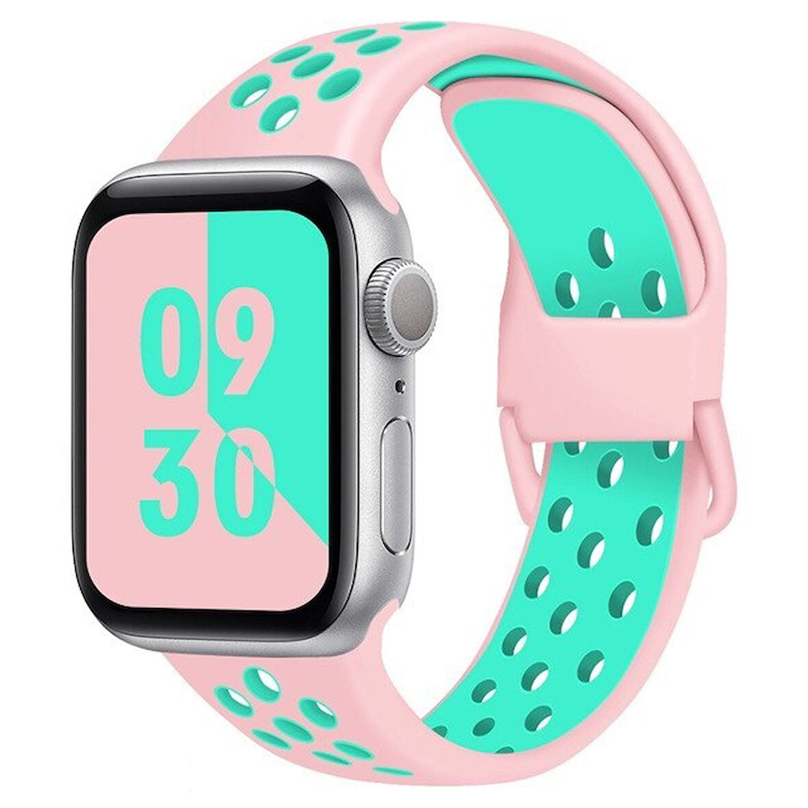 Apple Watch 10 42mm - 38/40/41mm Kordon Delikli Spor Kordon 2/3/4/5/6/se/7/8/9