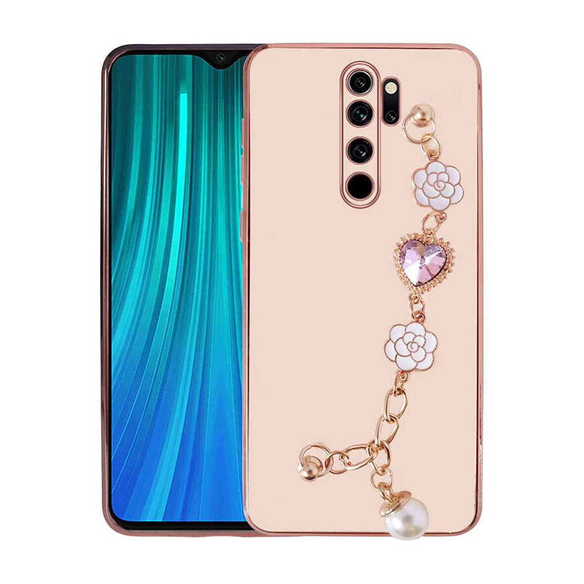 Xiaomi Redmi Note 8 Pro Kılıf El Tutamaçlı Taka Kapak