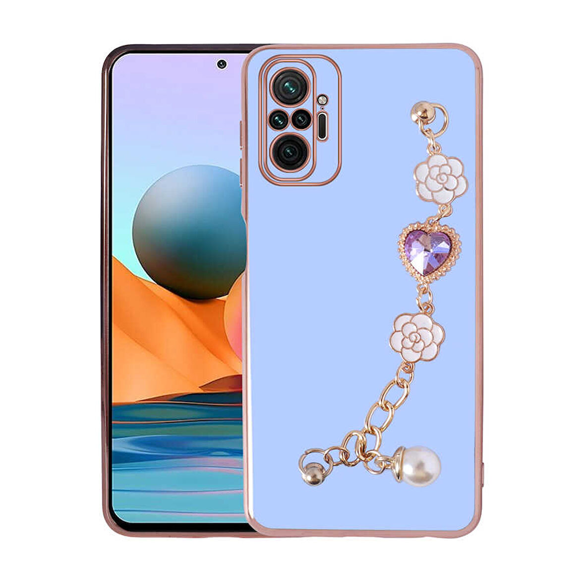 Xiaomi Redmi Note 10 Pro Kılıf El Tutamaçlı Taka Kapak