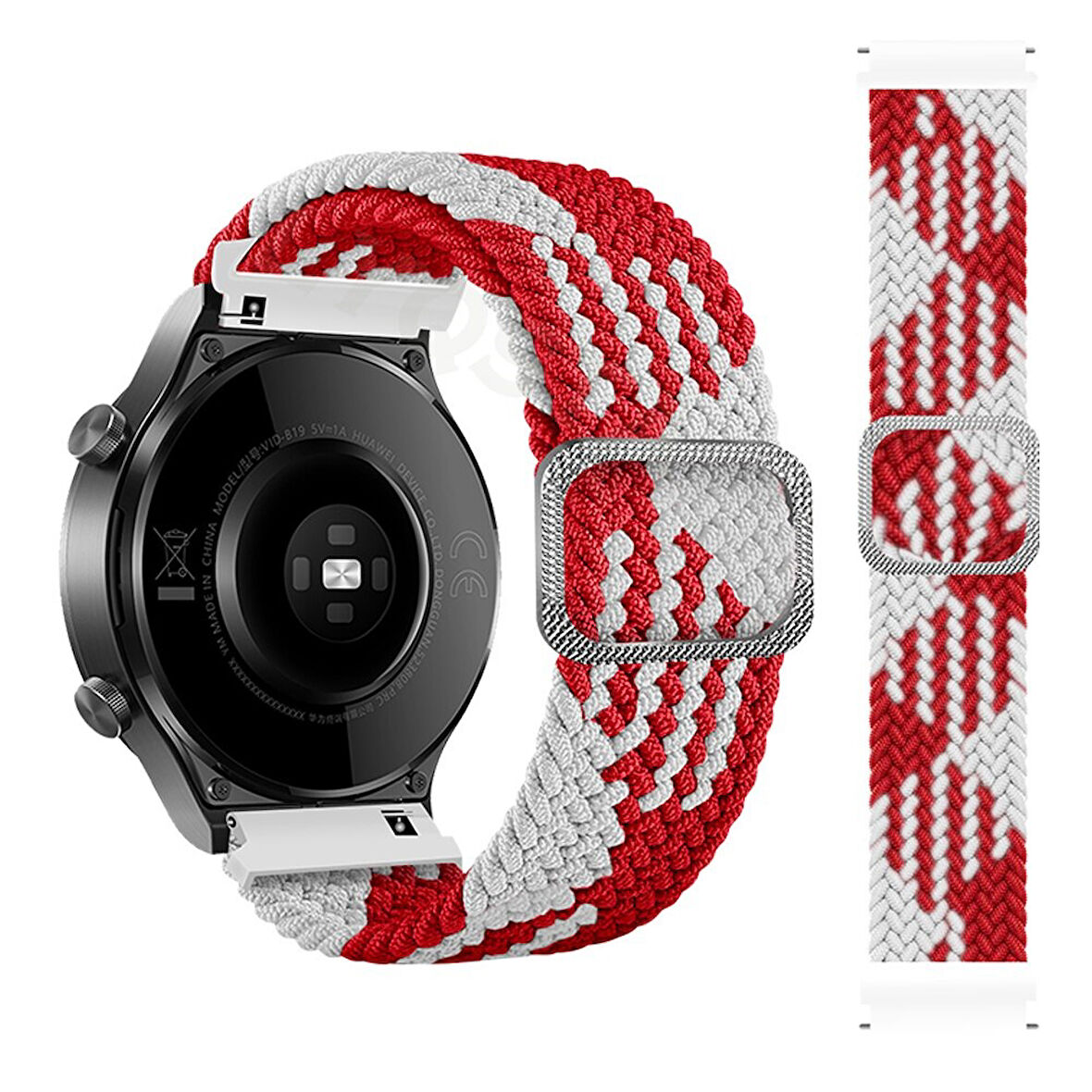 Huawei Watch GT GT2 GT3 GT4 42mm/Honor Magic 2 Kordon Örgü Tokalı Kordon