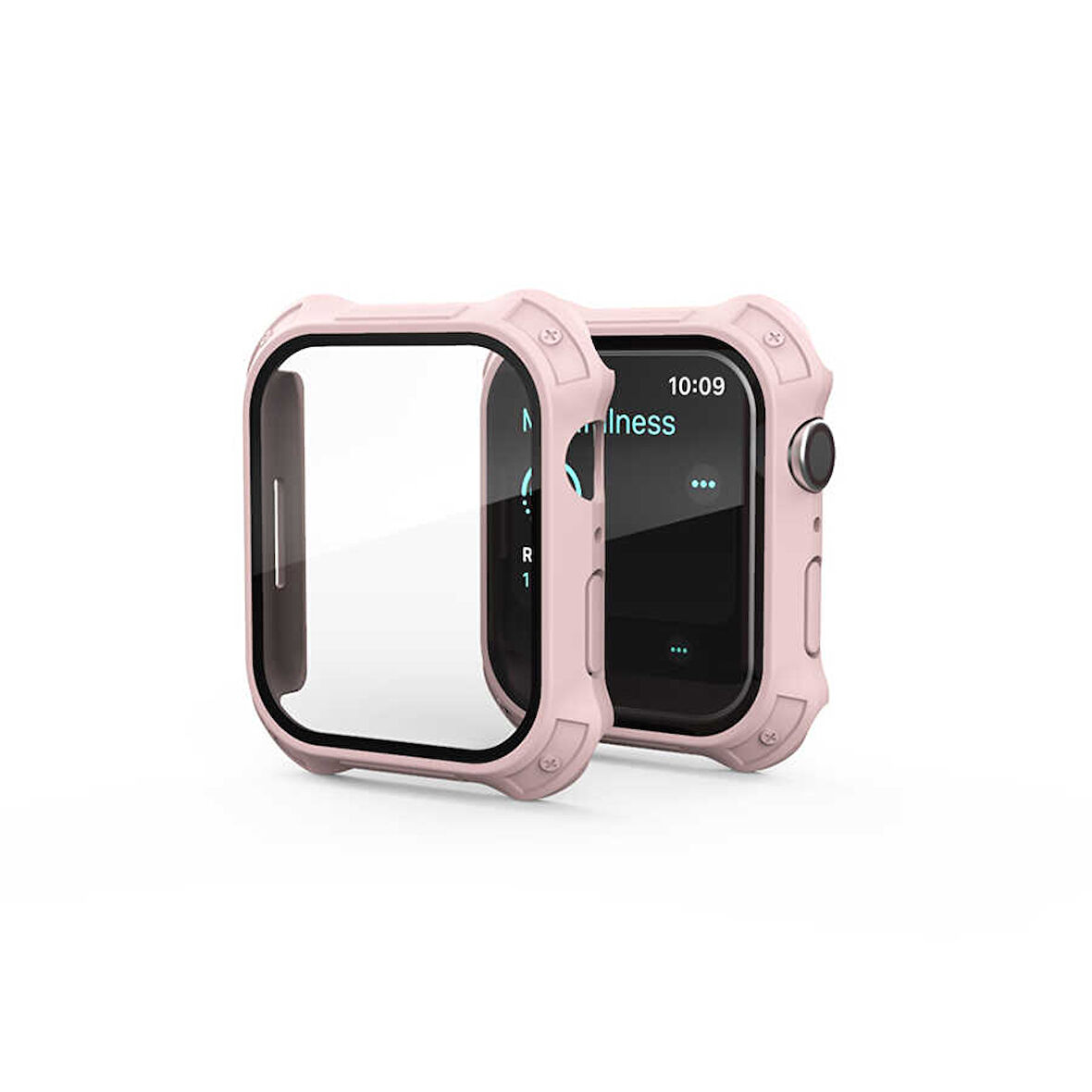 Apple Watch 7 8 41mm Tank Zırh Kasa ve Mat Ekran Koruyucu 11