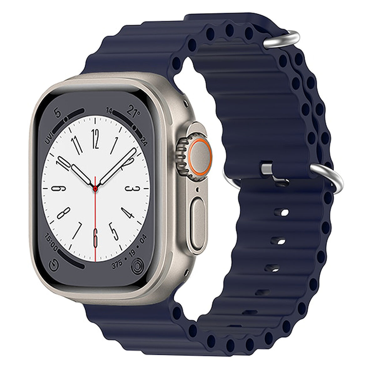 Apple Watch 10 42mm - 38/40/41mm Kordon Ocean Silikon Kordon 2/3/4/5/6/se/7/8/9