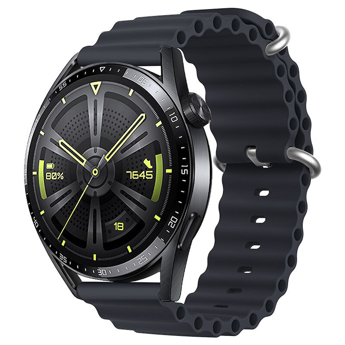 ​​Amazfit Pace GTR 2 2E Lite 47mm Kordon Ocean Silikon Kordon 22mm