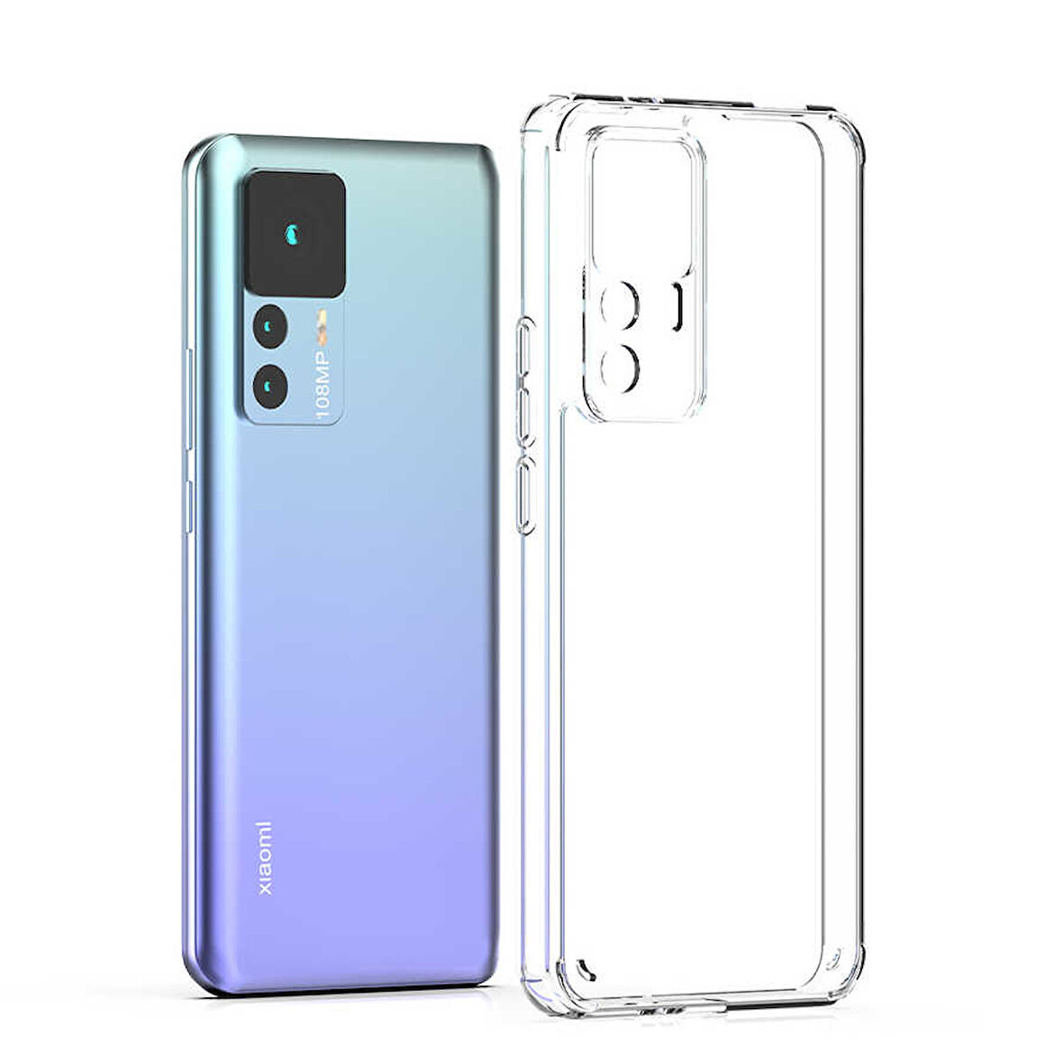 Xiaomi Mi 12T Kılıf Full Şeffaf Sararmaz Kapak