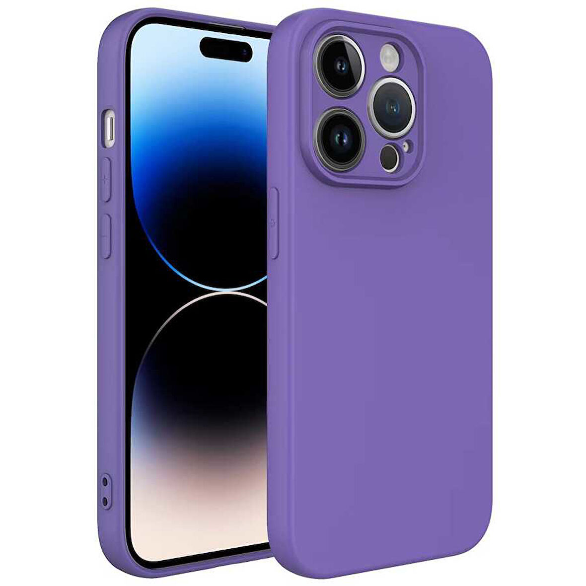 Apple iPhone 14 Pro Kılıf LSR İçi Kadife Lansman Kapak
