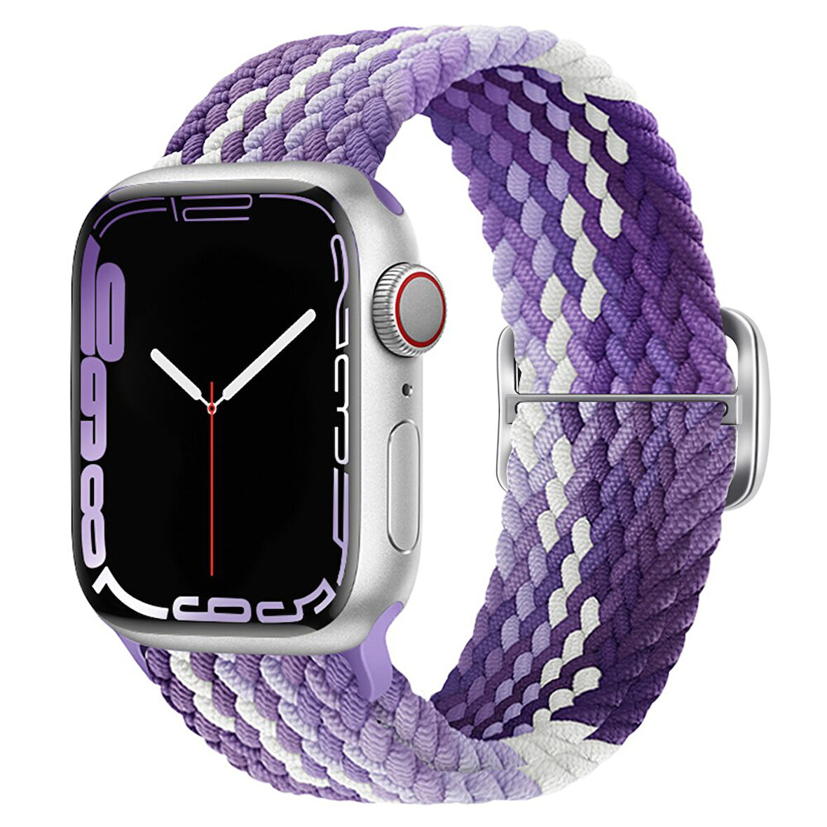 Apple Watch 42/44/45/46/49mm Kordon Örgü Tokalı Kordon 2/3/4/5/6/se/7/8/9/10/ultra