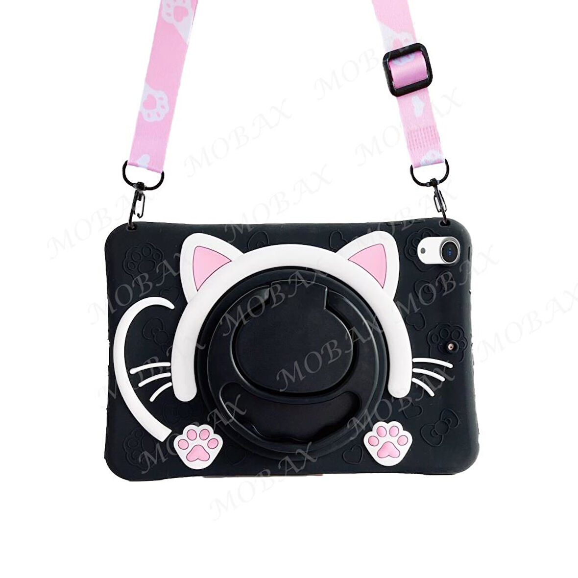 Apple iPad 11.Nesil A16 11inç/10.Nesil 10.9inç Kılıf Cute Dolls Standlı Eğlenceli 3D Karekterli Çocuk Kılıfı