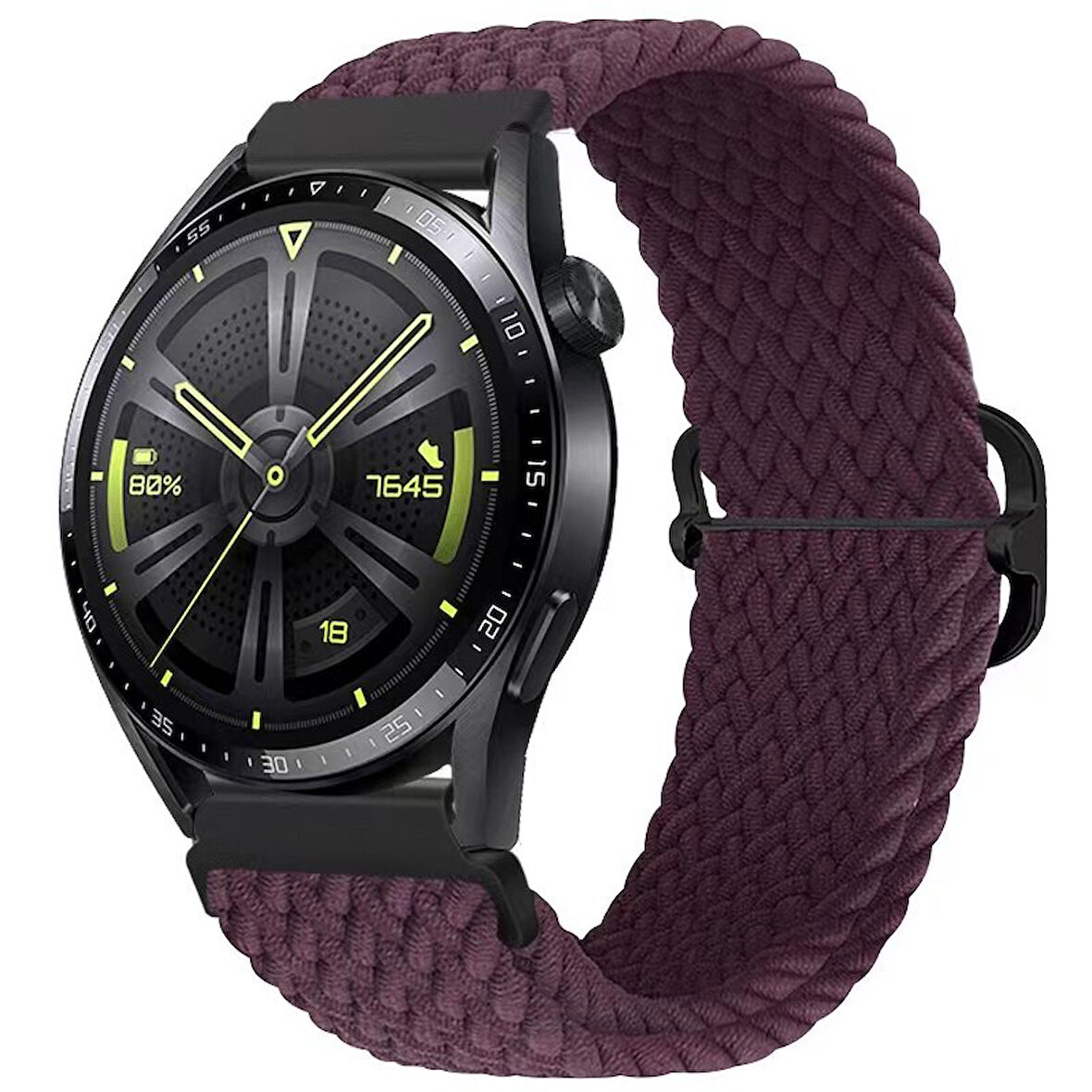 Huawei Watch 3 GT GT2 GT2e GT3 GT4 GT5 Pro 46mm Ultimate SE Elite Kordon Örgü Tokalı Kordon