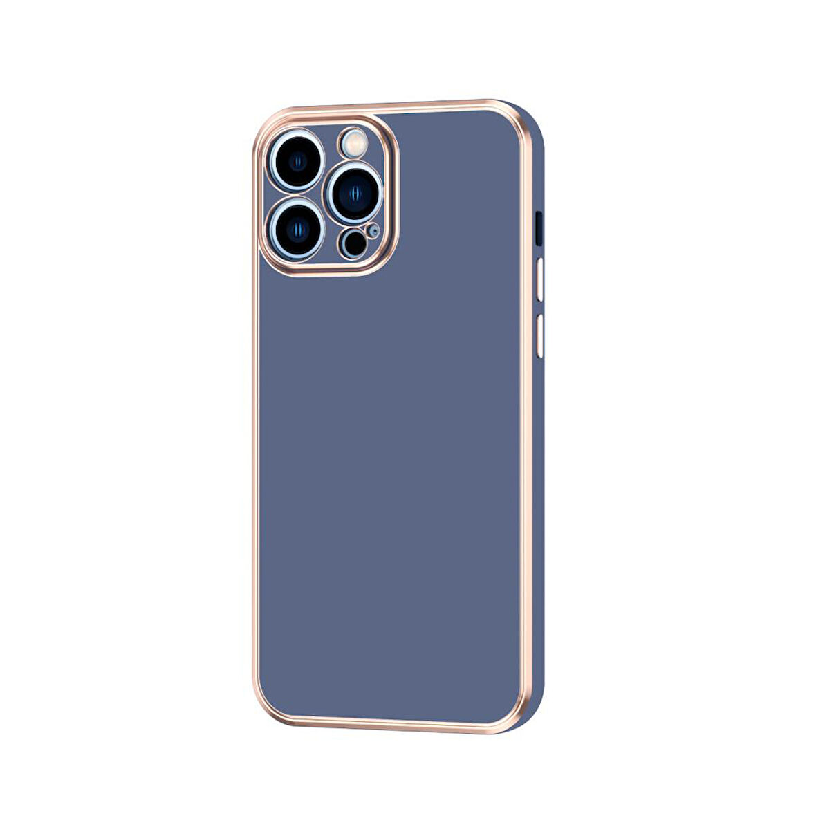 Apple iPhone 14 Pro Kılıf Köşeli Altın Model Kapak