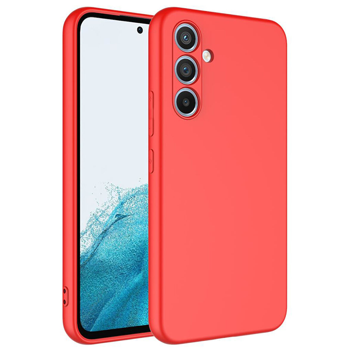 Samsung Galaxy A34 Kılıf İçi Kadife Lansman Kapak