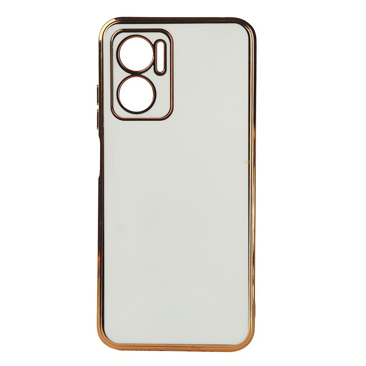 Xiaomi Redmi Note 11E Kılıf Köşeli Altın Model Kapak