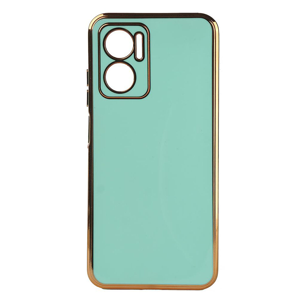 Xiaomi Redmi Note 11E Kılıf Köşeli Altın Model Kapak