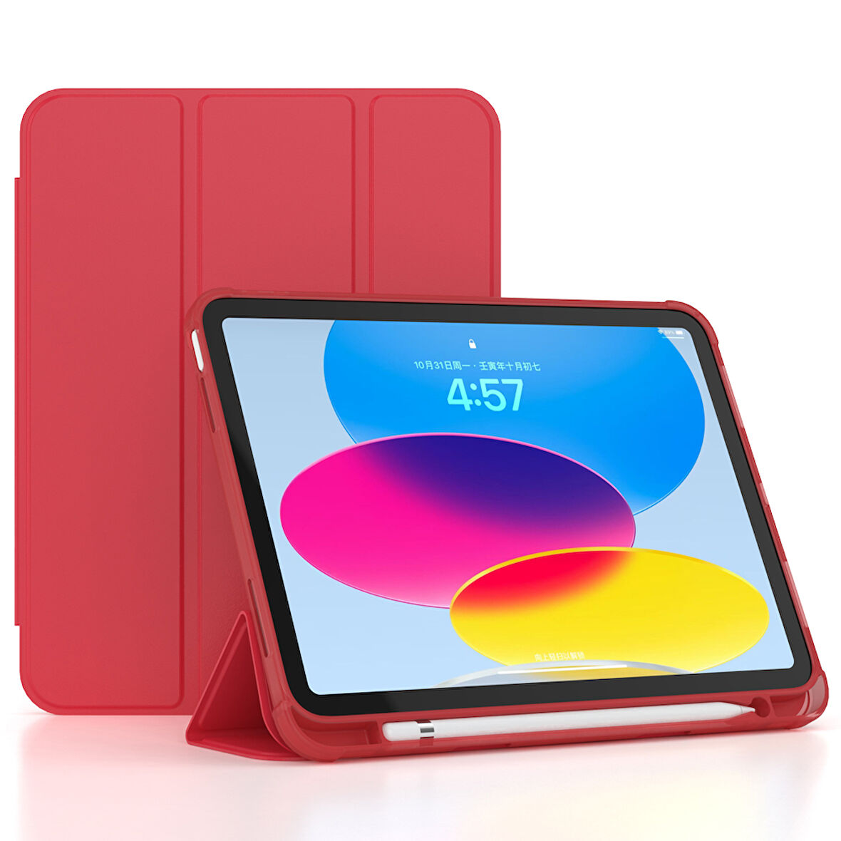 Apple iPad Air 5 10.9" 2022 M1 Kılıf TPU Kalem Bölmeli A2588 A2589 A2591