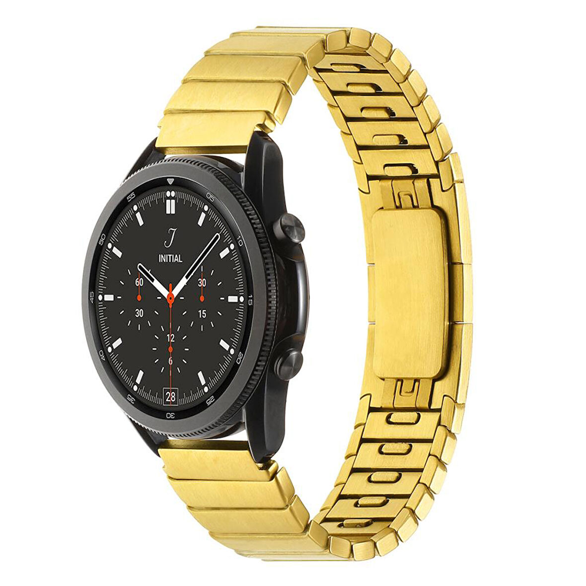 Huawei Watch Ultimate 3 / 3 Pro Kordon Titanyum Metal Kordon 22mm 82