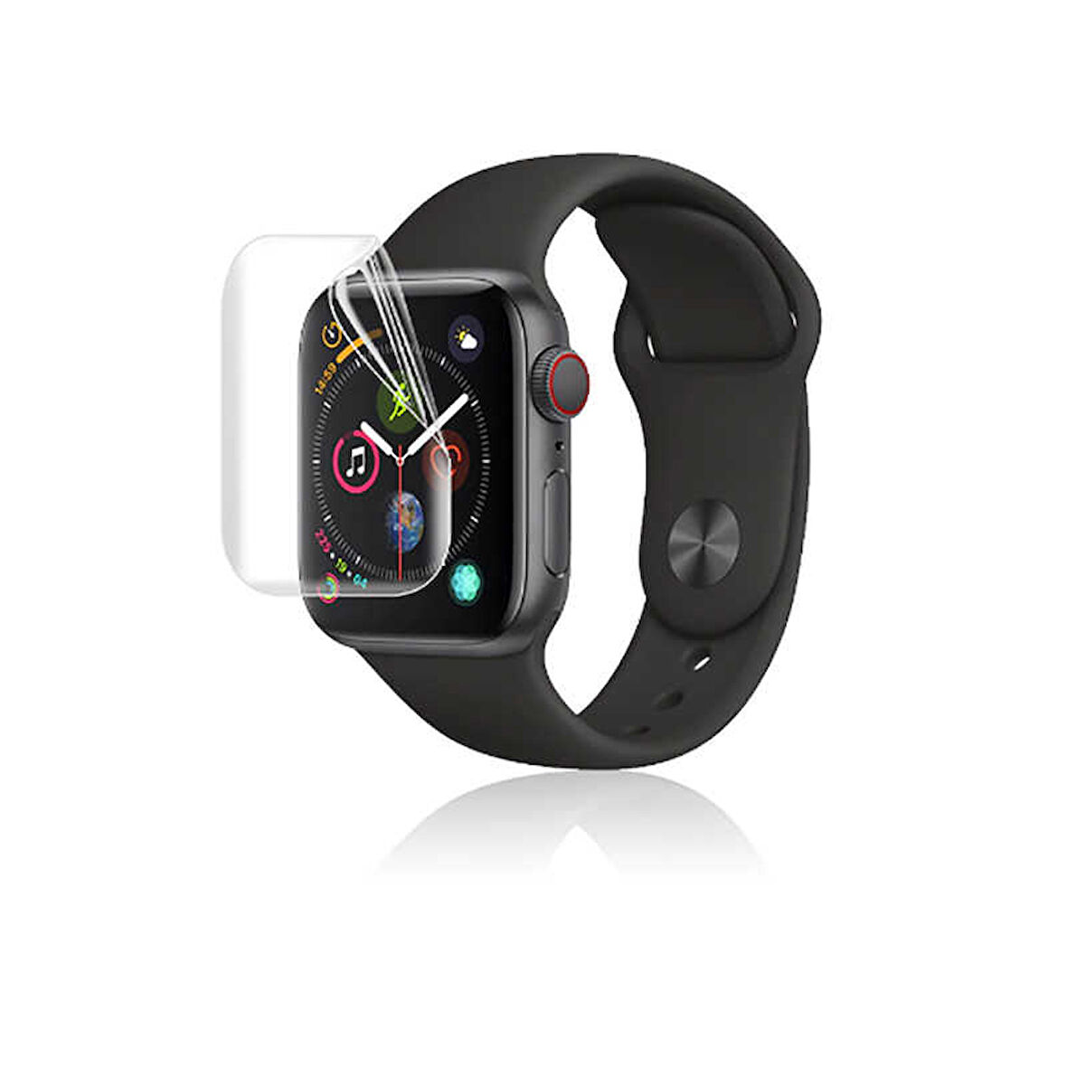 Apple Watch 42mm Full Ekran Nano Saat Koruyucu Narr TPU