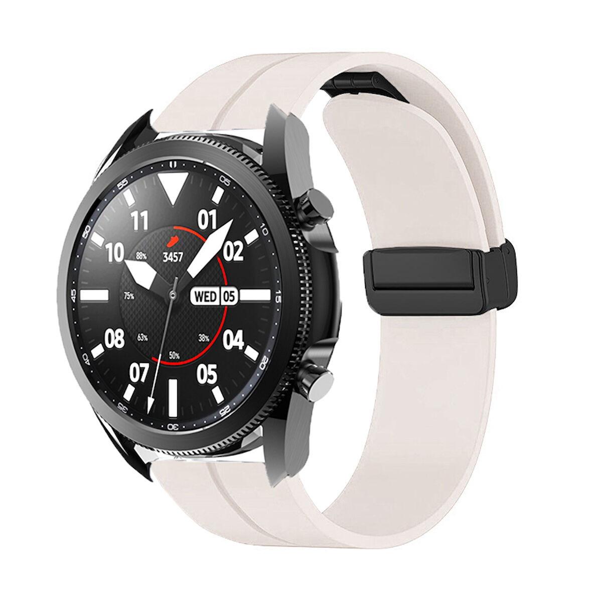Xiaomi Redmi Watch 5 Active/Lite Kordon Magnetli Ayarlanır Silikon Kordon 22mm