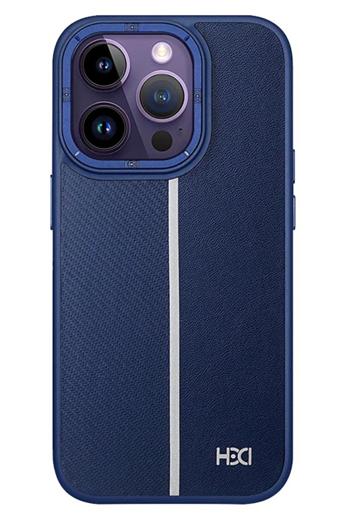 Apple iPhone 14 Pro Max Kılıf Line Pu Deri Lizbon Kapak