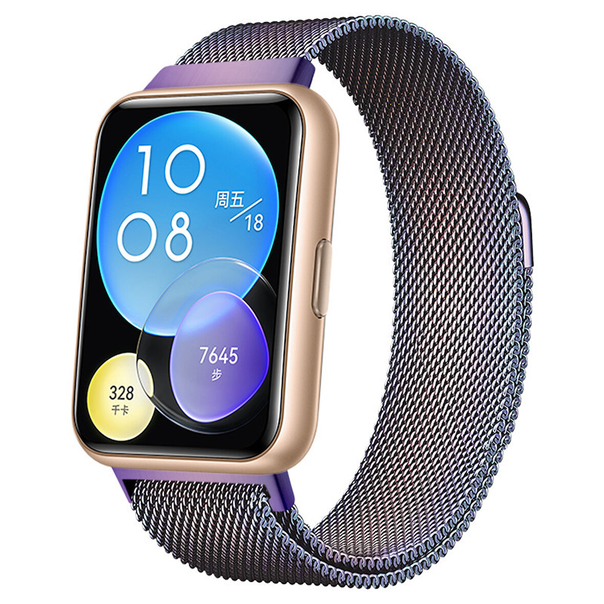 Huawei Watch Fit 2 Kordon Milano Loop Metal Kordon