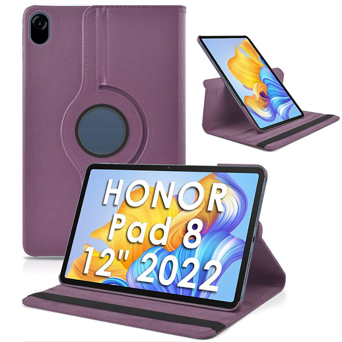 Honor Pad 8 12 inç Kılıf 360 Dönebilen Standlı Case