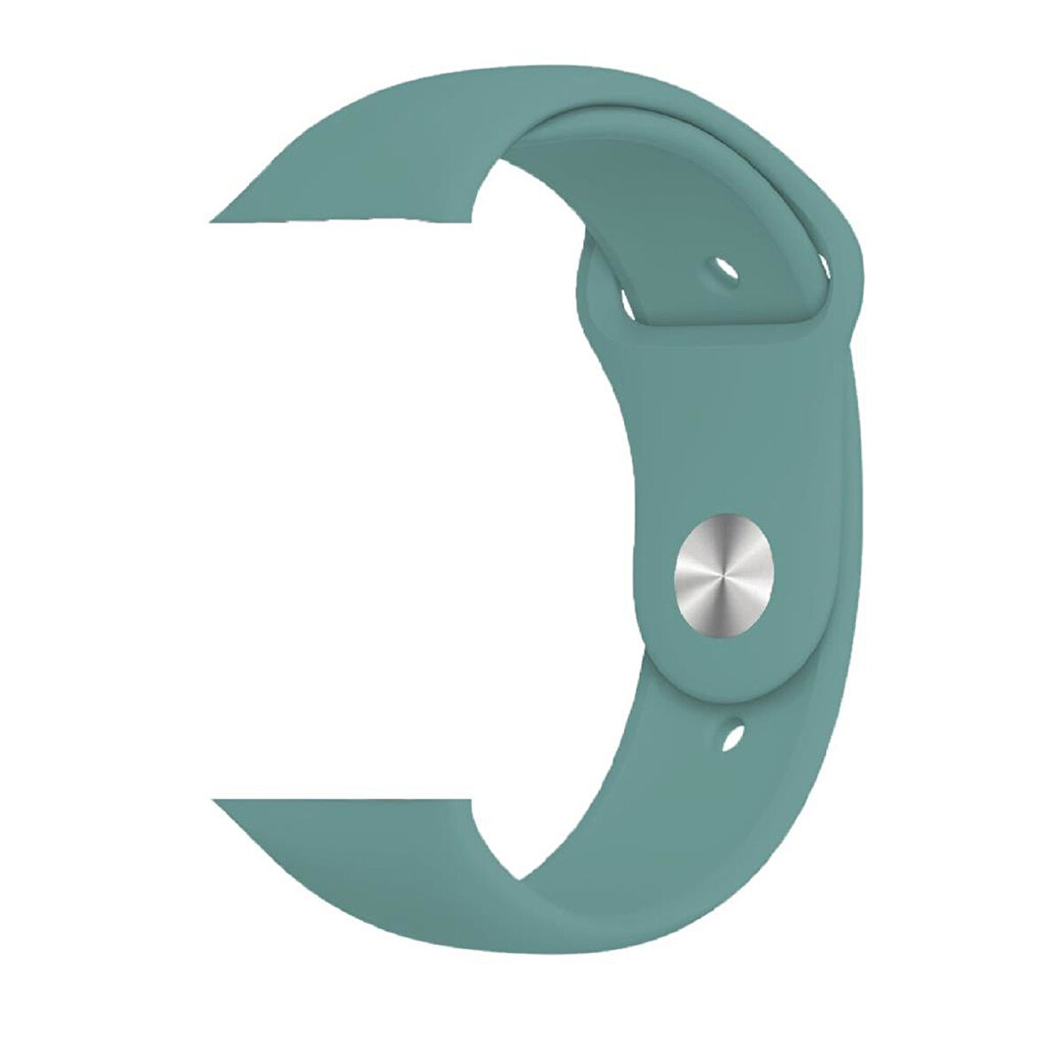 Apple Watch 42/44/45/46/49mm M/L Beden Kordon Silikon Spor Kordon 1 2 3 4 5 6 SE 7 8 Ultra