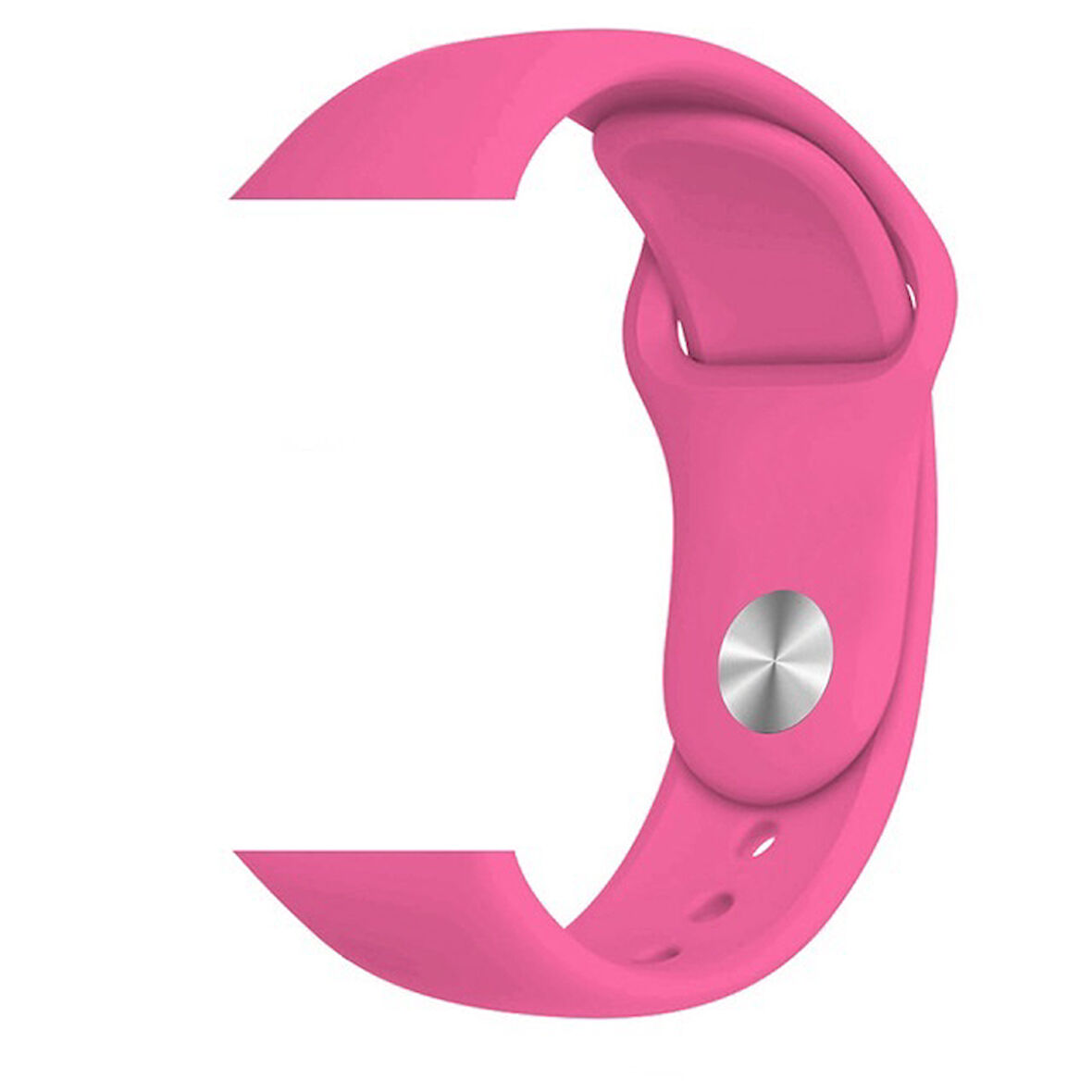 Apple Watch 42/44/45/46/49mm M/L Beden Kordon Silikon Spor Kordon 1 2 3 4 5 6 SE 7 8 Ultra