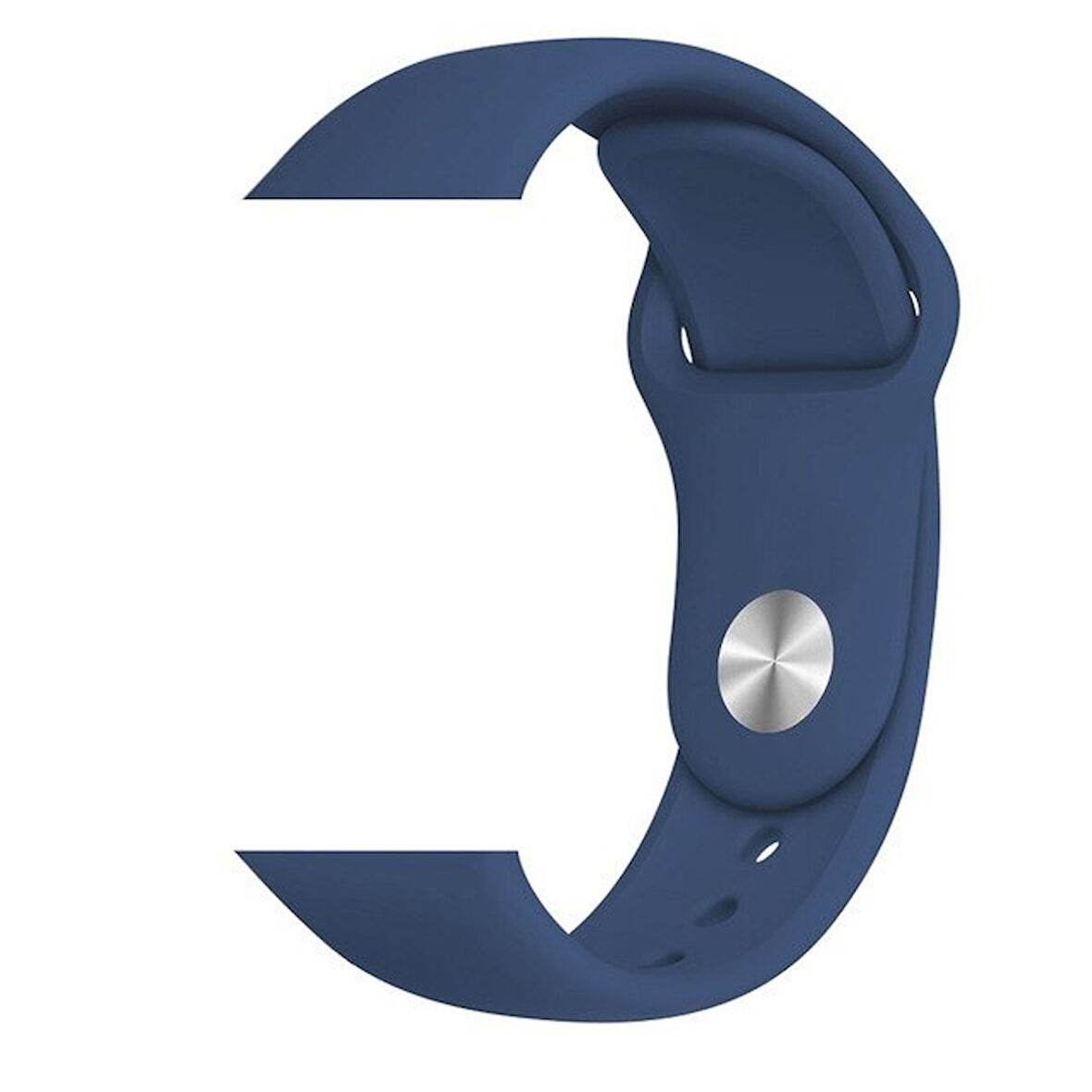 Apple Watch 42/44/45/46/49mm M/L Beden Kordon Silikon Spor Kordon 1 2 3 4 5 6 SE 7 8 Ultra