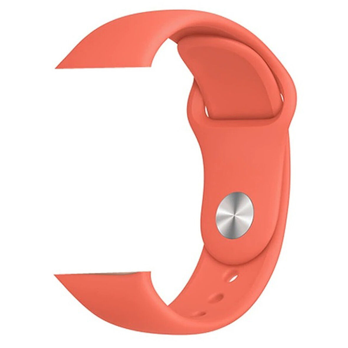 Apple Watch 42/44/45/46/49mm M/L Beden Kordon Silikon Spor Kordon 1 2 3 4 5 6 SE 7 8 Ultra