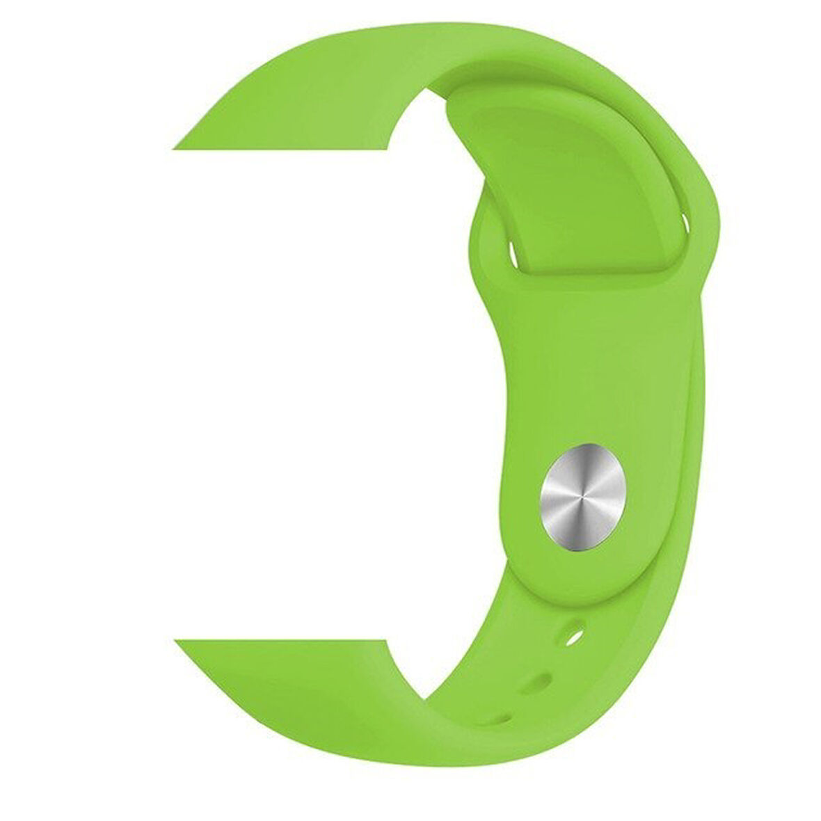 Apple Watch 42/44/45/46/49mm M/L Beden Kordon Silikon Spor Kordon 1 2 3 4 5 6 SE 7 8 Ultra