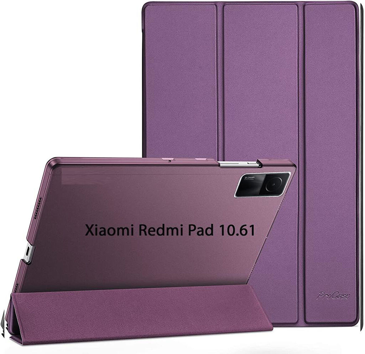 Xiaomi Redmi Pad 10.61 inç Kılıf NEW PU Deri Smart Standlı Case