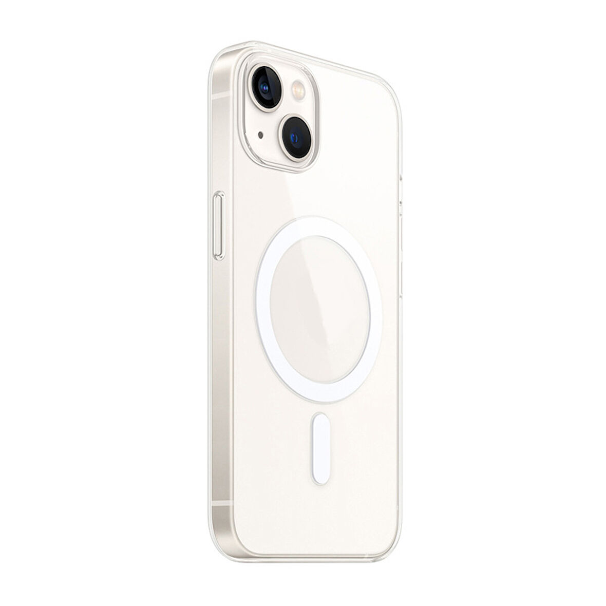 Apple iPhone 15 Plus Kılıf Ultra İnce Sert PC Magsafe Uyumlu Açık Porto Kapak