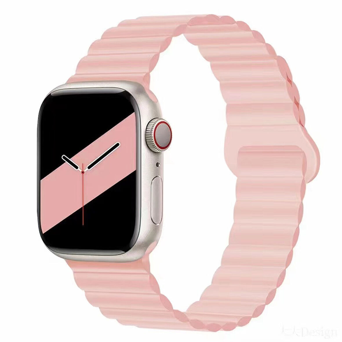 Apple Watch 10 42mm - 38/40/41mm Kordon Double Color Magnetic Strap BH52 2/3/4/5/6/se/7/8/9