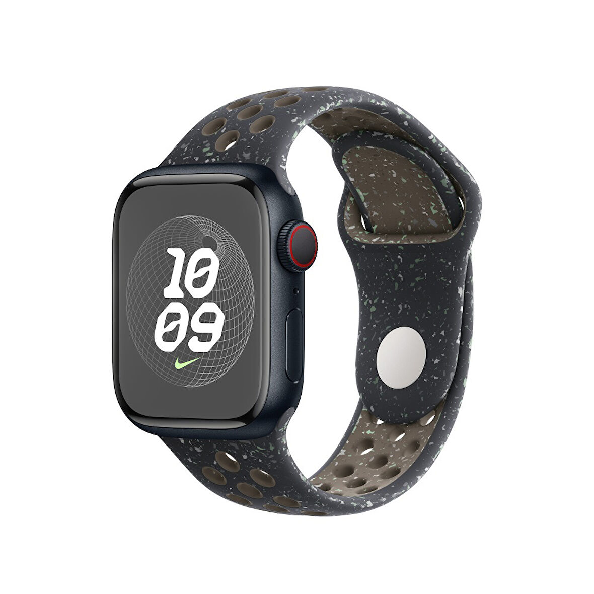 Apple Watch 7 8 9 45mm Kordon 2023 Point Delikli Silikon Strap Kayış