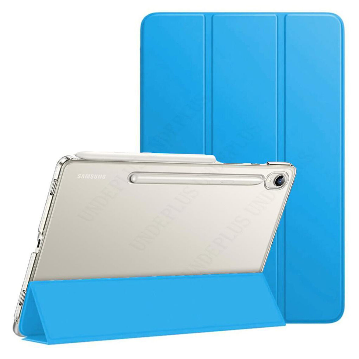 Samsung Galaxy Tab S9 X710 X716 X718 Kılıf PU Deri Smart Standlı Case