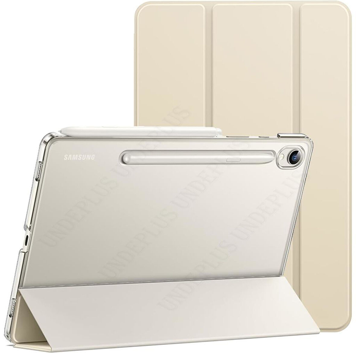 Samsung Galaxy Tab S9 X710 X716 X718 Kılıf PU Deri Smart Standlı Case