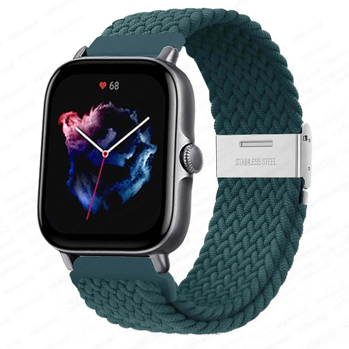 Xiaomi Redmi Watch 5 Active/Lite Amazfit GTR 2E 47mm Pace 1/2 Kordon Metal Klipsli Flexi Örgü