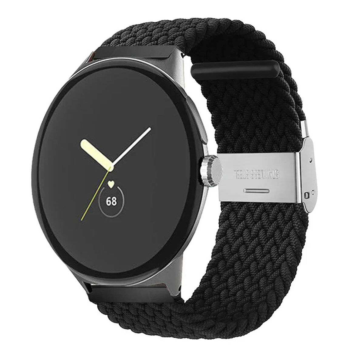 Amazfit GTS Bip Lite S Samsung Haylou Solar Huawei 20mm Kordon Metal Klipsli Flexi Örgü