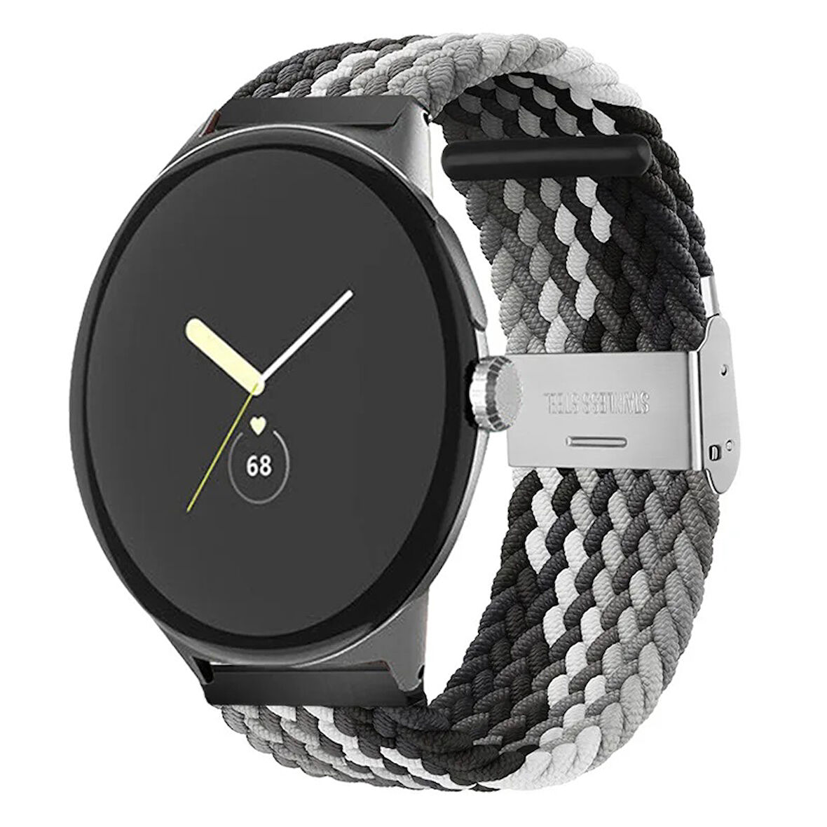 Huawei Watch GT GT2 GT3 GT4 42mm/Honor Magic 2 Kordon Metal Klipsli Flexi Örgü