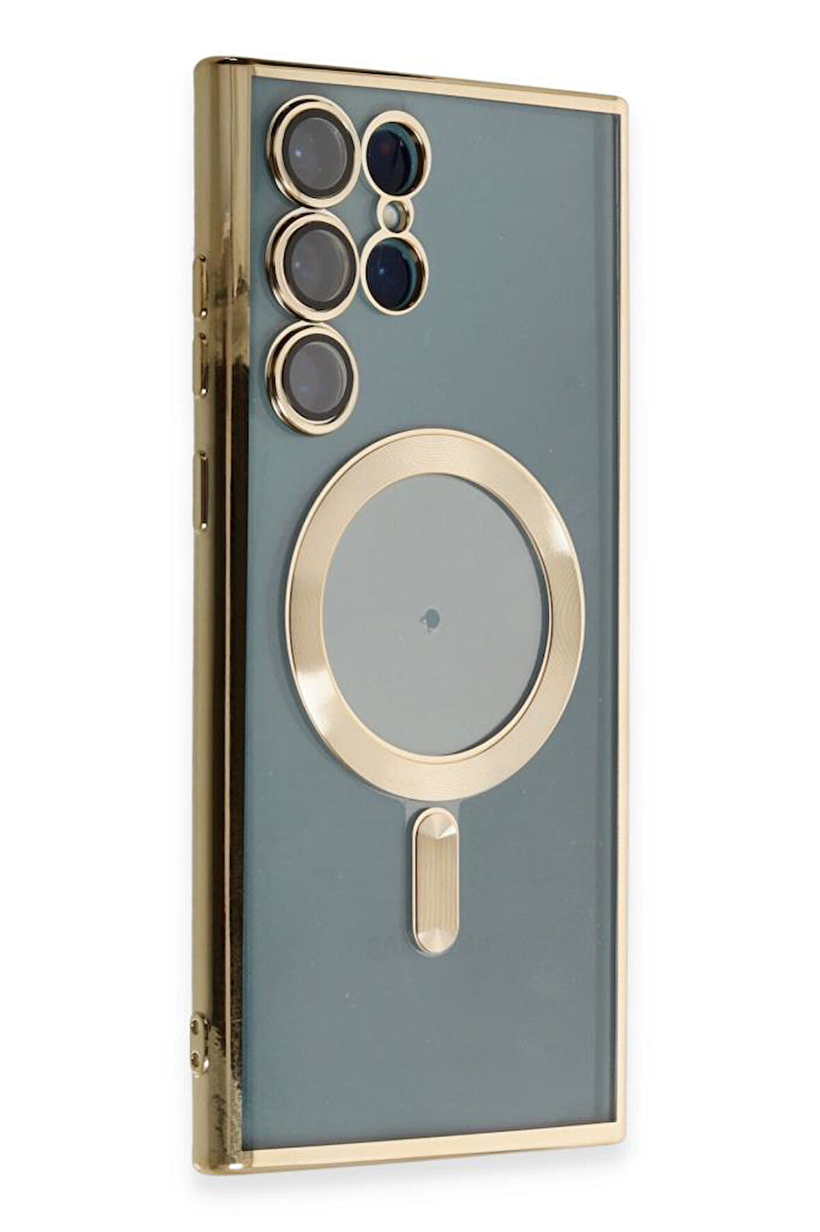 Samsung Galaxy Note 20 Ultra Kılıf Magsafe Kamera Lensli Korumalı Şeffaf Silikon Kapak
