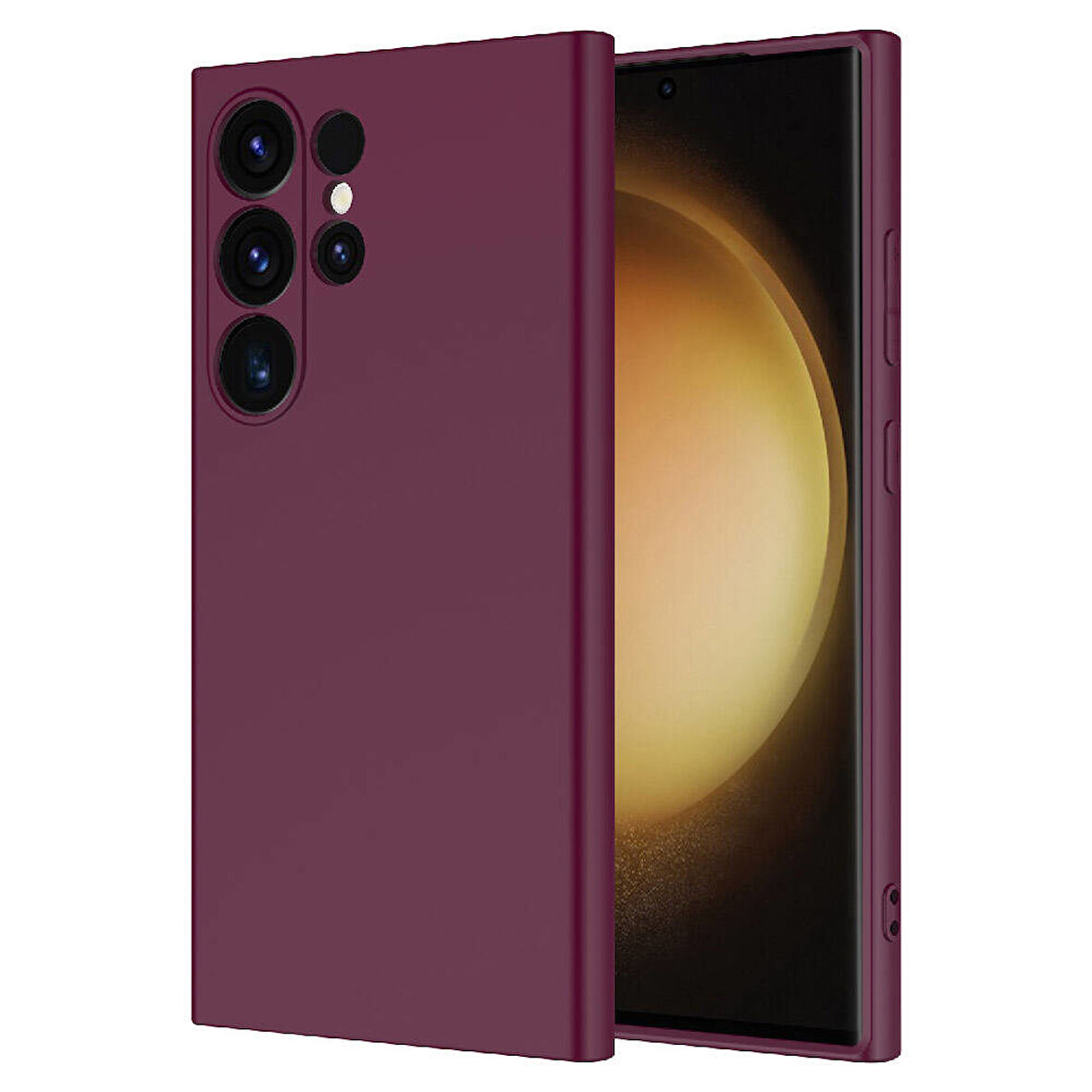 Samsung Galaxy S24 Ultra Kılıf İçi Kadife Lansman Kapak