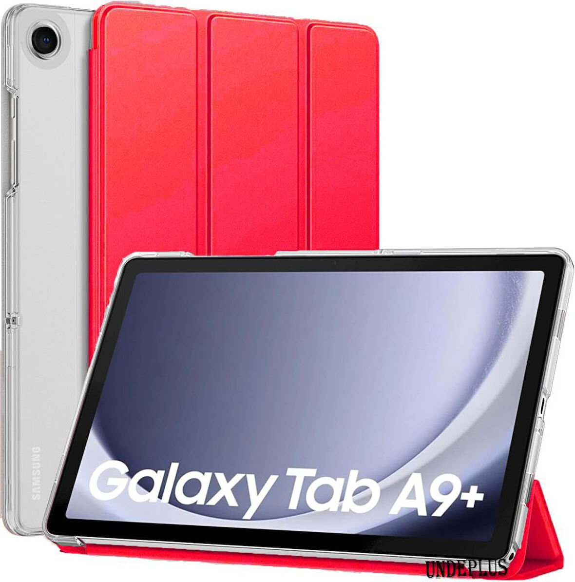 Samsung Galaxy Tab A9 Plus X210 X213 X215 X217 Kılıf PU Deri Smart Standlı Case