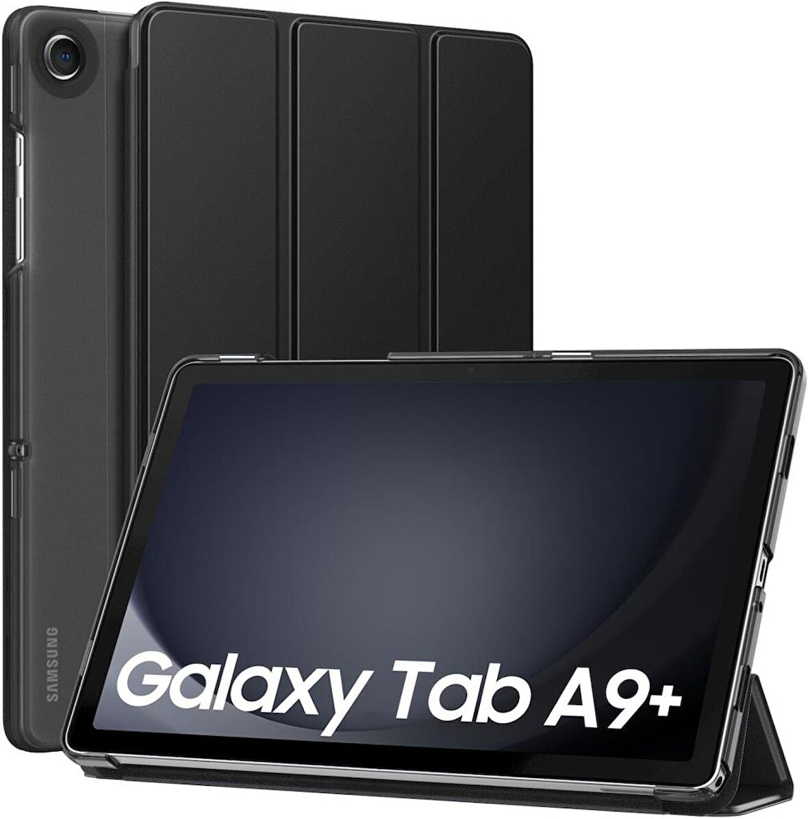 Samsung Galaxy Tab A9 Plus X210 X213 X215 X217 Kılıf New PU Deri Smart Standlı Case Uyku Modlu