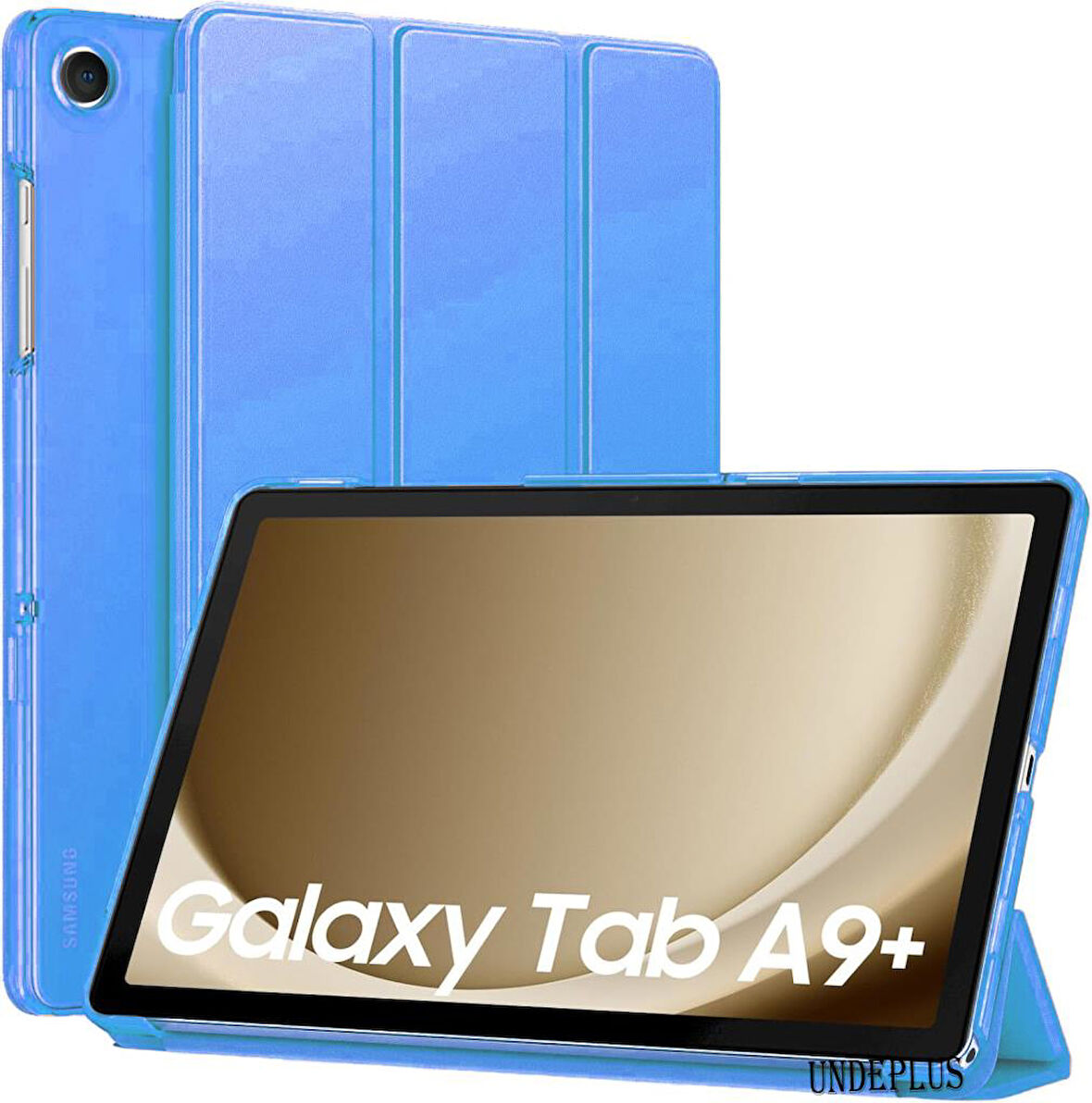 Samsung Galaxy Tab A9 Plus X210 X213 X215 X217 Kılıf New PU Deri Smart Standlı Case Uyku Modlu