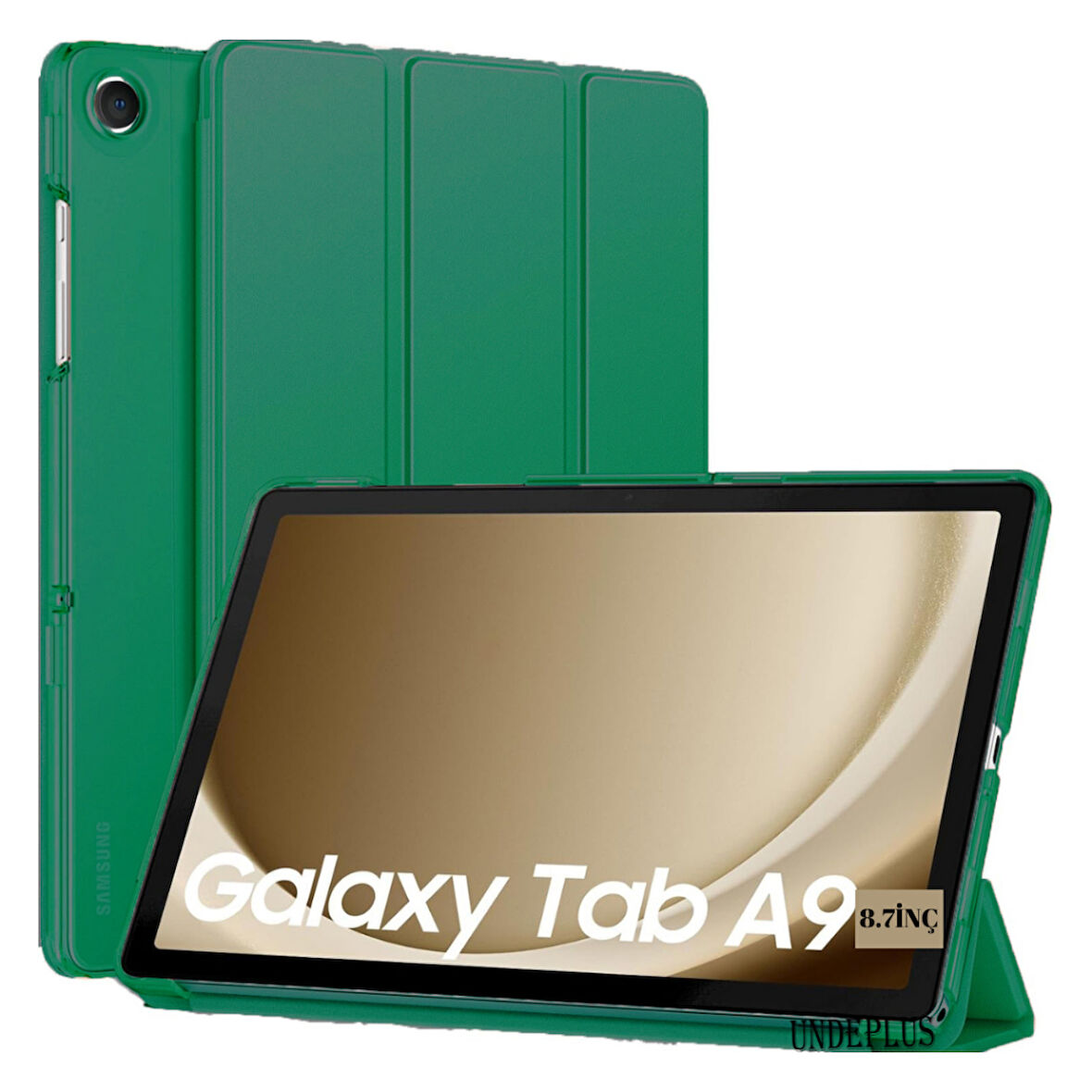 Samsung Galaxy Tab A9 8.7inç X110 X113 X115 X117 Kılıf New PU Deri Smart Standlı Case Uyku Modlu