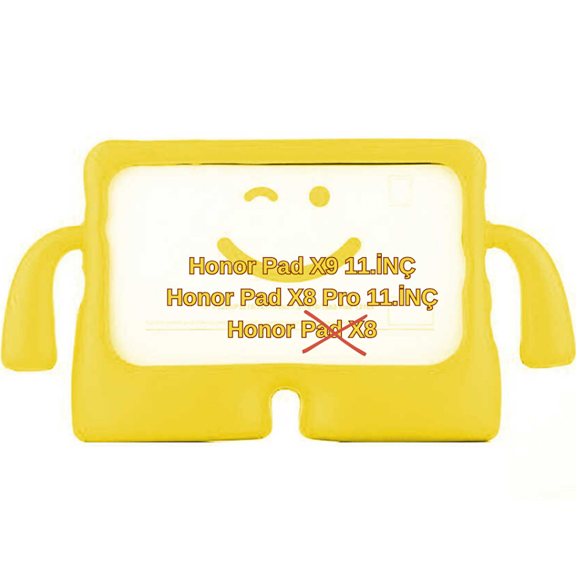 MobaxAksesuar Huawei Honor Pad X9A / X9 / X8 Pro 11.5 inç Kılıf Çocuklara Özel Silikon Case (Düz X8 Değildir)