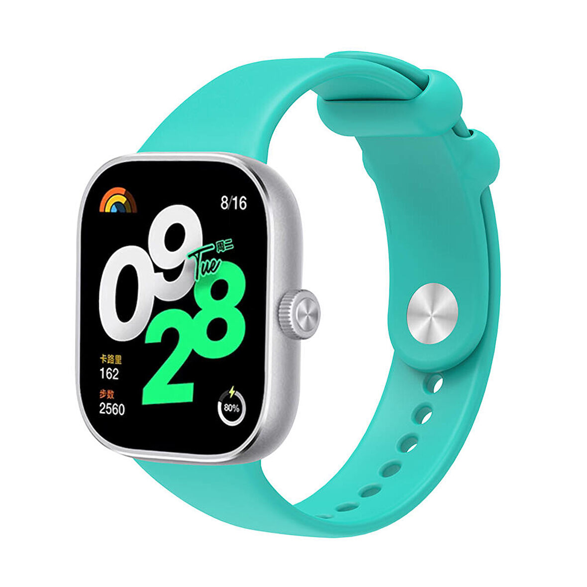 Xiaomi Mi Band 8 Pro / Band 9 Pro Kordon Spor Silikon Kordon Mix 109