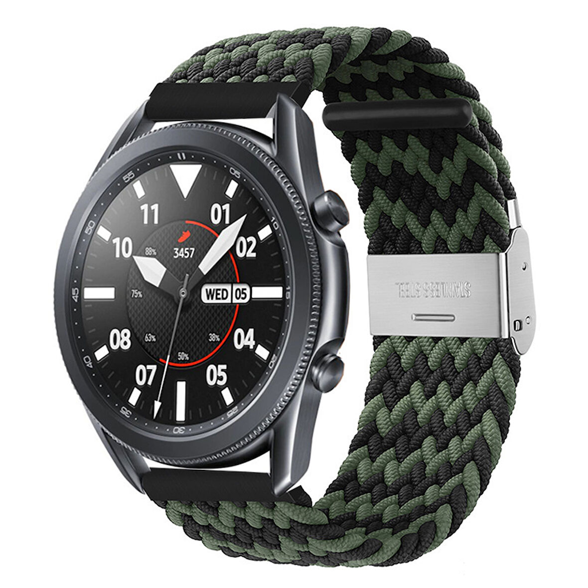 Samsung Galaxy Watch Gear S2 3 41mm 42mm Active 2 40mm 44mm Kordon Metal Klipsli Flexi Örgü