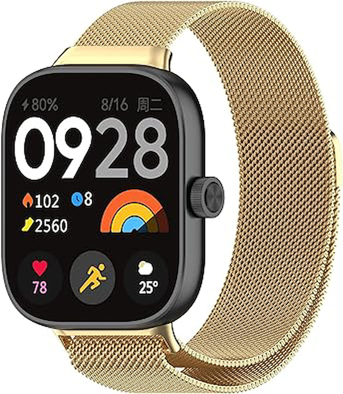 Xiaomi Redmi Watch 4/5 /Band 8 Pro /Band 9 Pro Kordon Milano Loop Metal Kordon